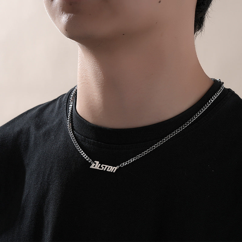 Letter necklace