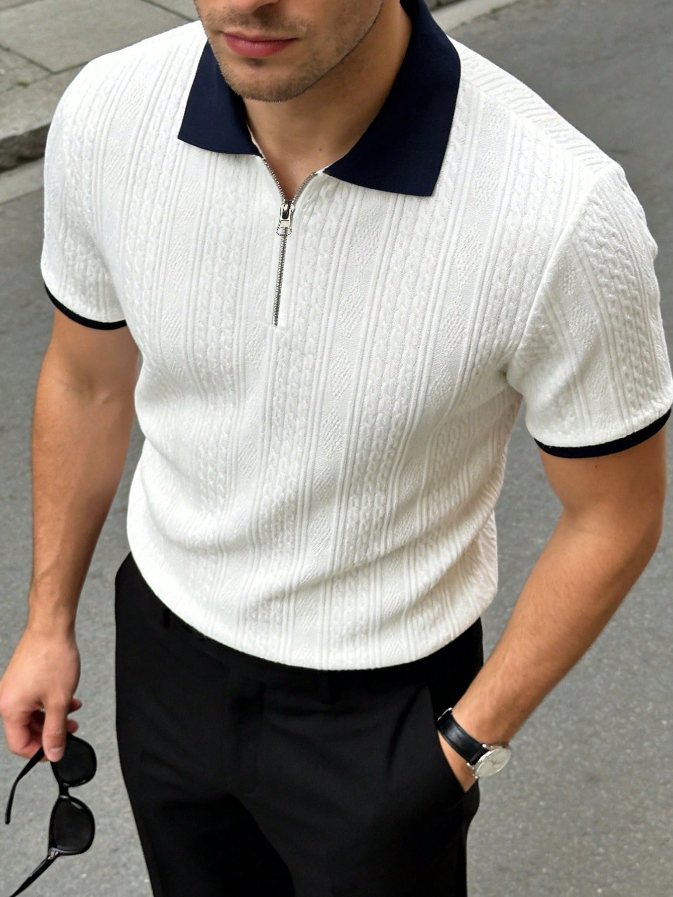 Monoco Knit Polo shirt