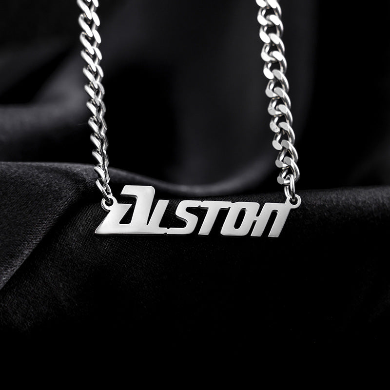 Letter necklace